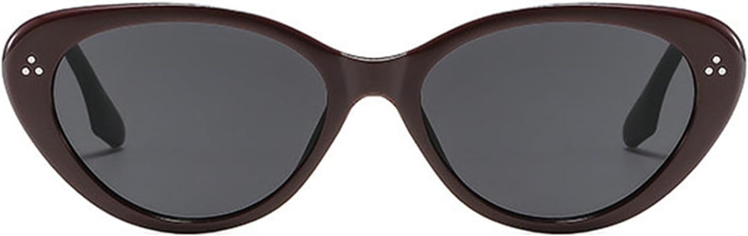 

Солнцезащитные очки Willochra Vintage Cat Eye для женщин, маленькая оправа, заклепки, солнцезащитные очки для мужчин, роскошный дизайн, очки для активного отдыха, защита от ультрафиолета UV400, C2