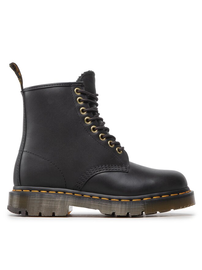 

Ботинки на шнуровке 1460 Dr. Martens, черный