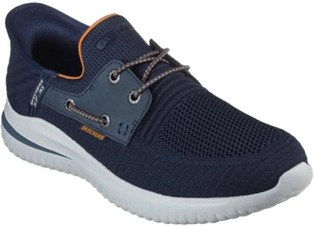 Мокасины Skechers Delson 3.0 Roth, синий