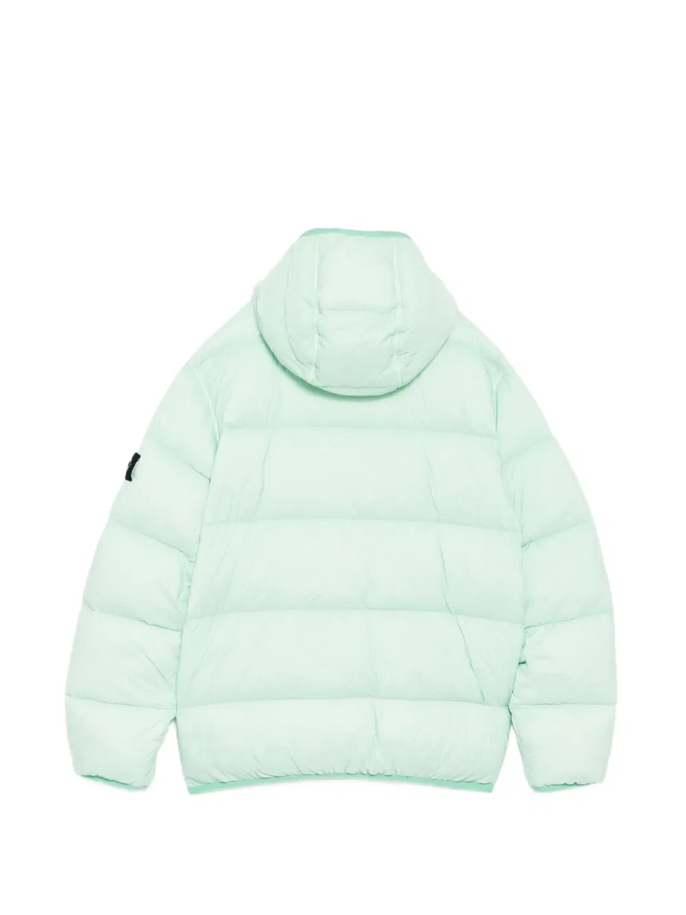 Куртка с нашивкой в виде логотипа Stone Island Junior, зеленый — фото 2