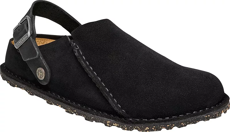 

Мужские замшевые сабо Birkenstock Lutry 365, черный