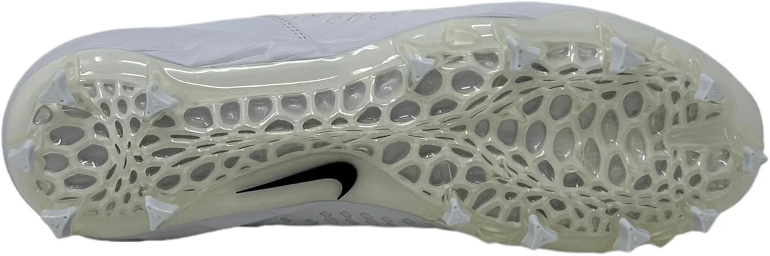 Бутсы для футбола Nike Alpha Menace 2 Low для мужчин, белый/серый/черный — фото 4