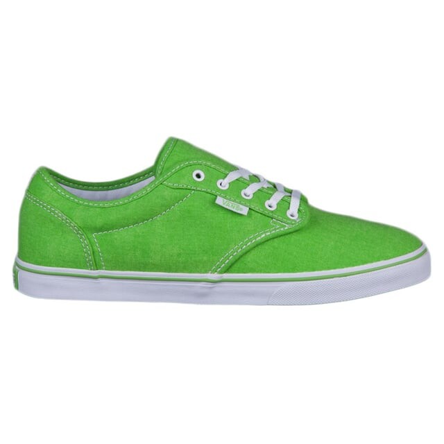 Зеленые низкие женские плимсоллы Atwood Vans, зеленый