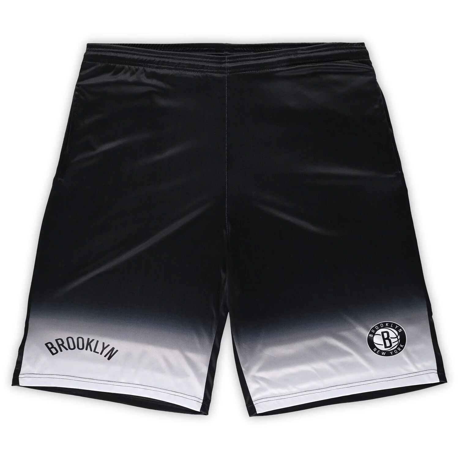 

Мужские фирменные черные шорты Brooklyn Nets Big & Tall Fadeaway Fanatics