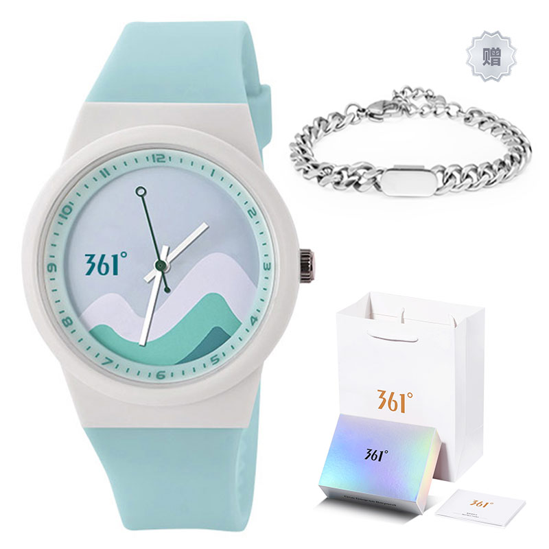 

361° Часы Shanhai Collection с кварцевым механизмом и ремешком из PU, унисекс, синий циферблат