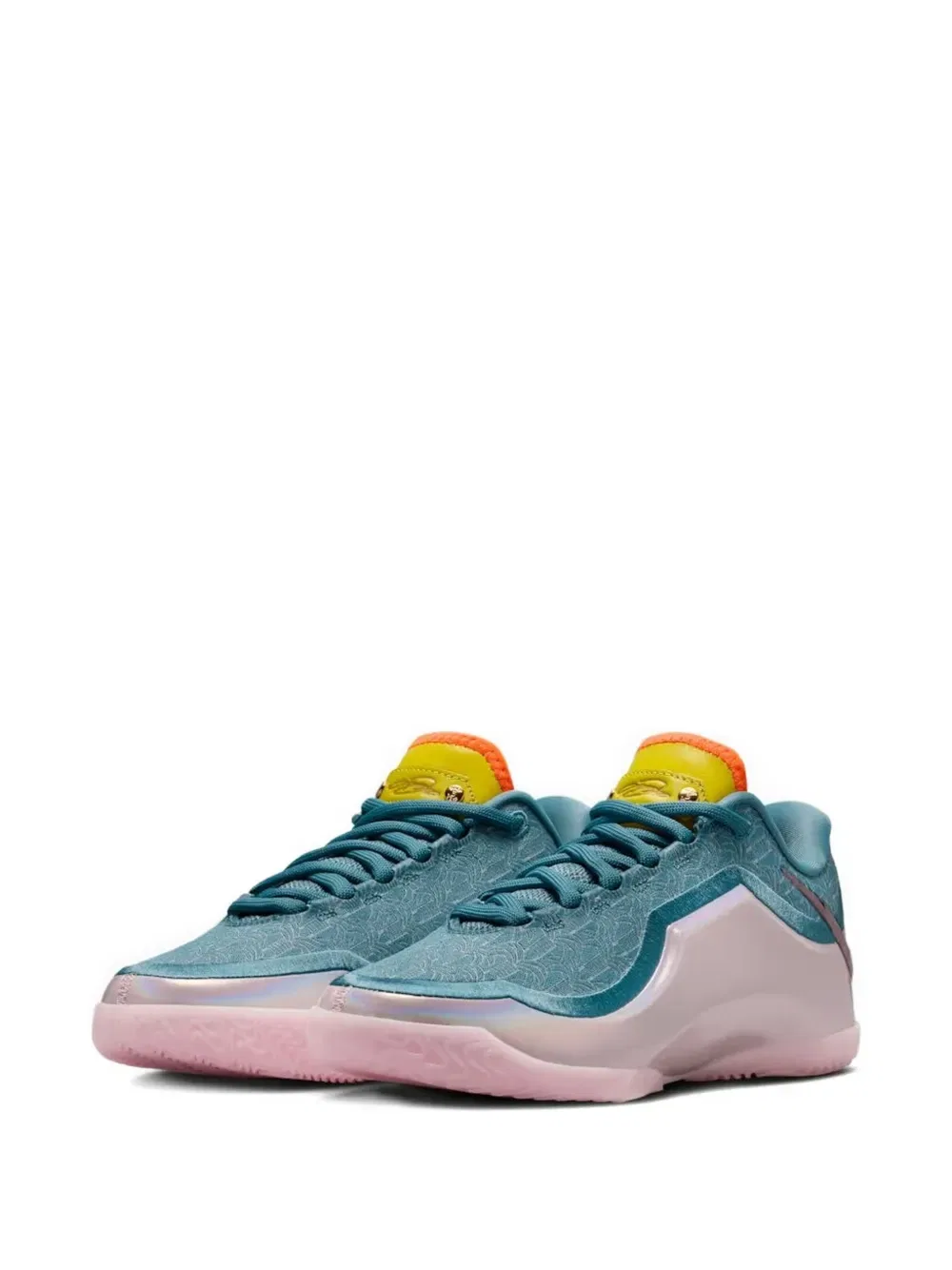 Кроссовки с узорчатыми вставками Nike Kids, синий