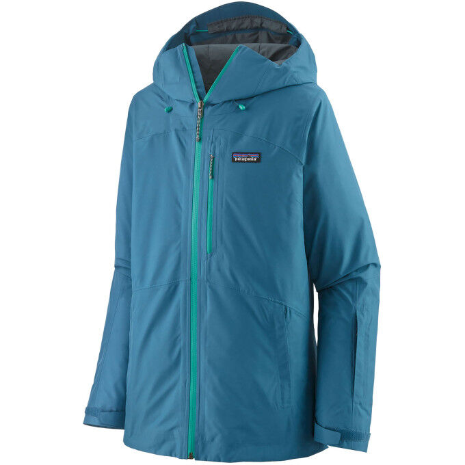 

Горнолыжная куртка Patagonia W'S POWDER TOWN JKT Wavy Blue, Синий, Горнолыжная куртка Patagonia W'S POWDER TOWN JKT Wavy Blue