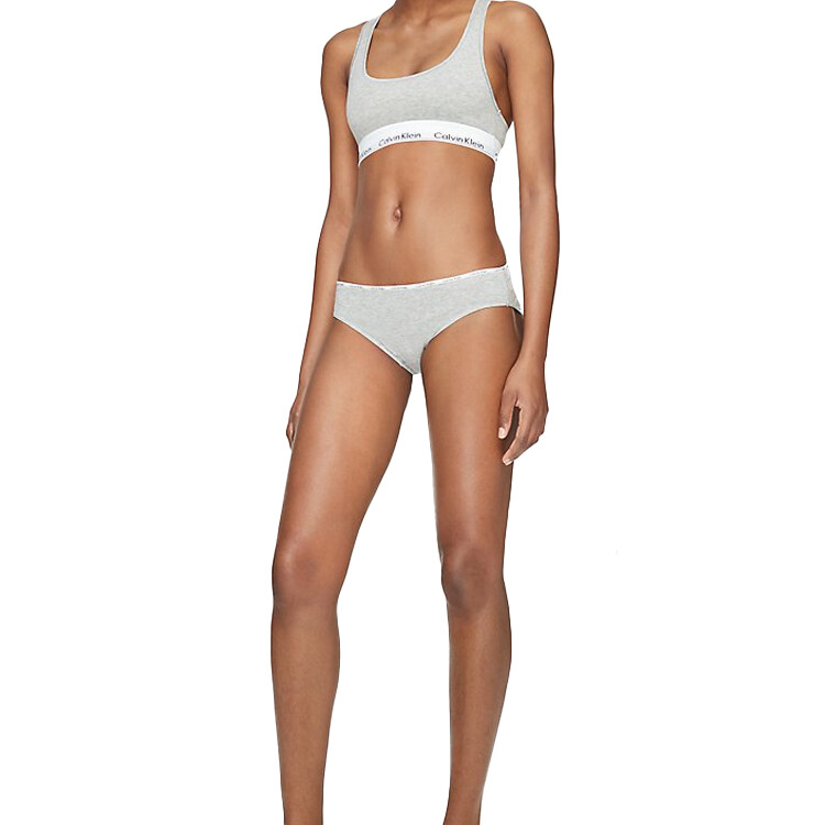 Женские трусы Calvin Klein, цвет 5 Pack (Black, White and Gray) — фото 2