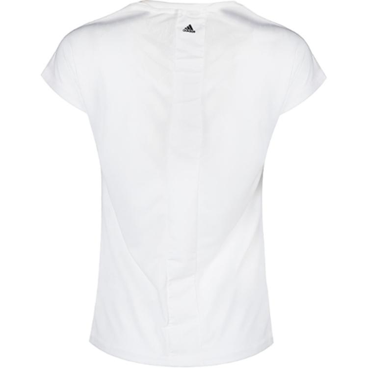 Adidas Футболка Women's White Crew Neck Moderate — фото 4