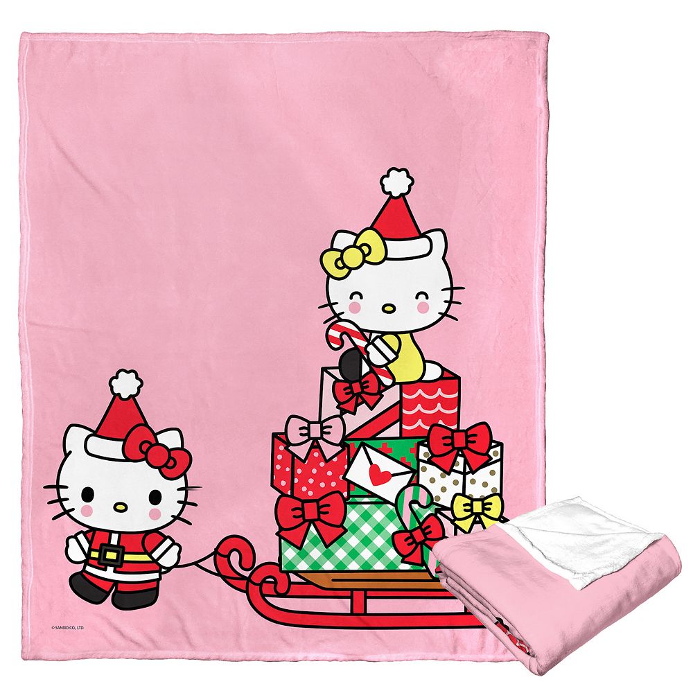 

Одеяло Hello Kitty Sweet Lil Sleigh Licensed Character, цвет Hello Kitty