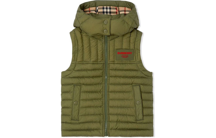 

Детский жилет Burberry, цвет Green