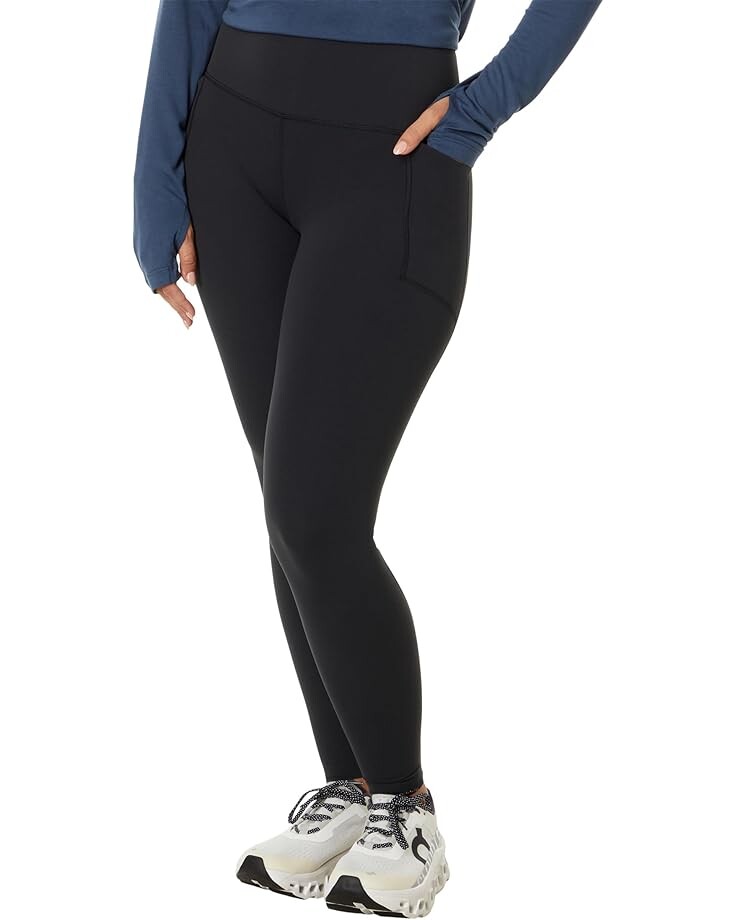 

Брюки Free Fly All Day 7/8 Pocket Leggings, черный