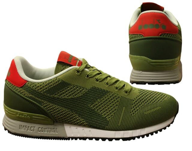 

Мужские кроссовки Titan Weave Diadora, зеленый, Черный, Мужские кроссовки Titan Weave Diadora, зеленый