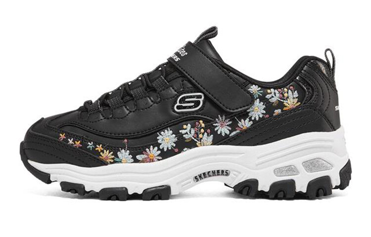 

Кроссовки детские серии D"LITES GS Low-top черного цвета Skechers