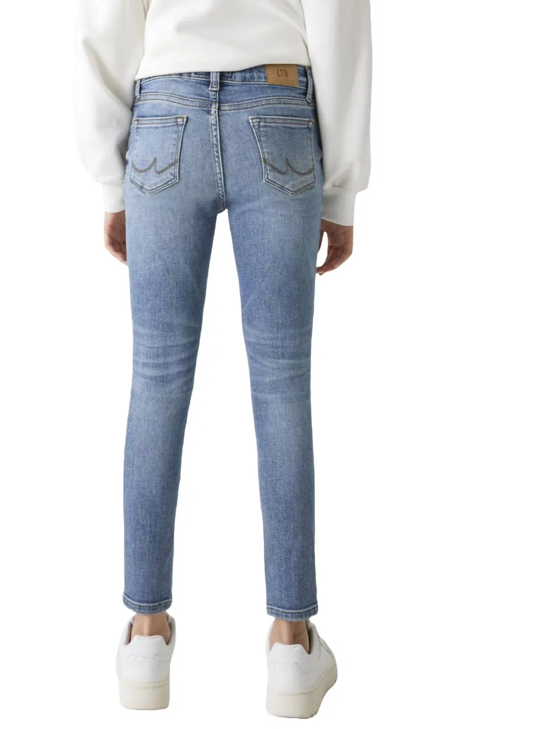 Джинсы LTB Jeans классические, синие — фото 2