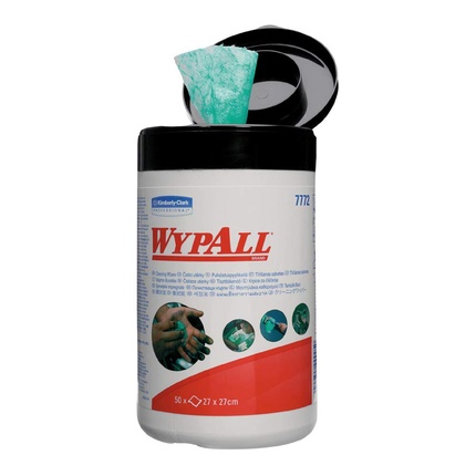 

Салфетки для уборки без запаха, 50 шт., зеленые Wypall