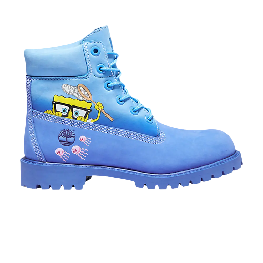 

Ботинки SpongeBob SquarePants x 6 Inch Premium Junior Timberland, синий