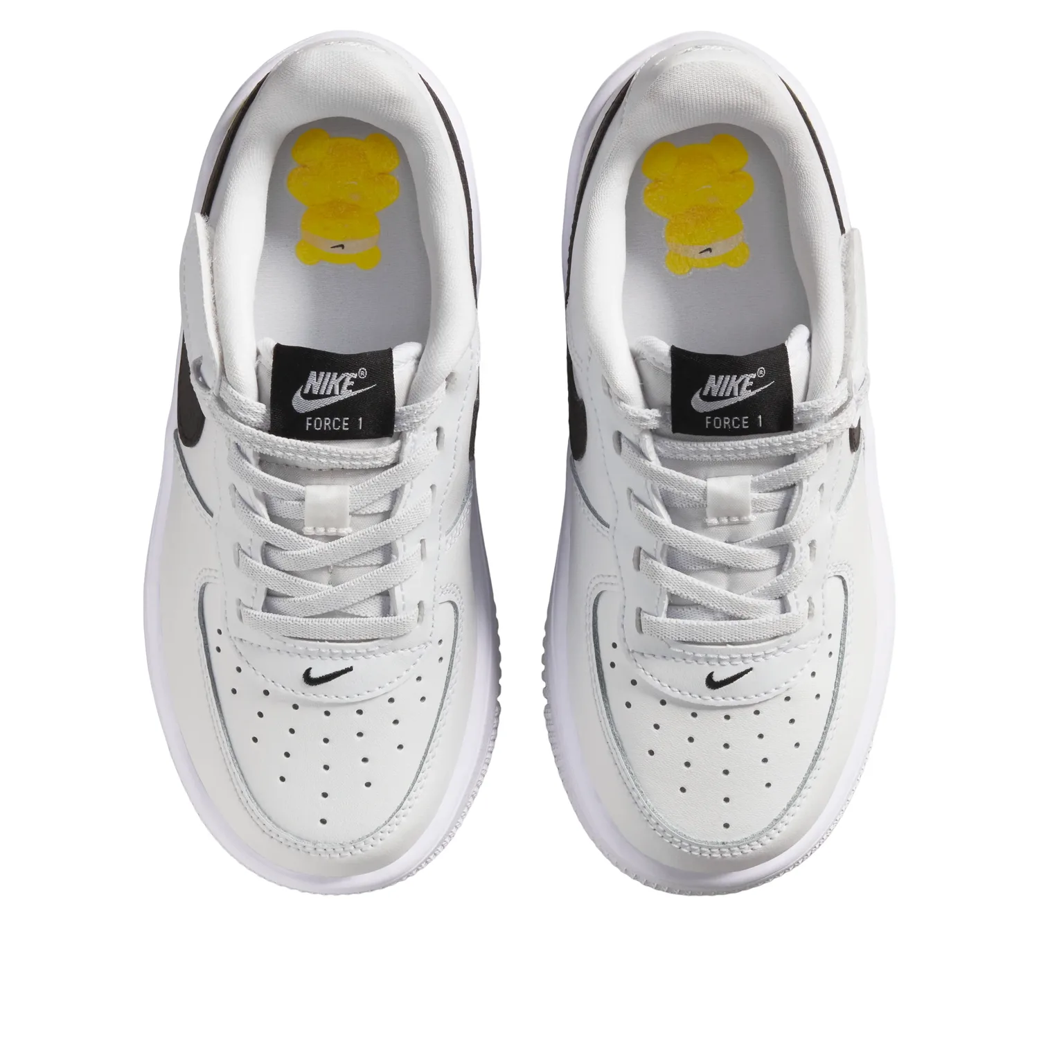 Кроссовки (PS) Nike Force 1 Low EasyOn 'White Black' — фото 2