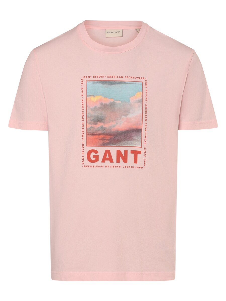

Классическая футболка GANT Shirt, розовый
