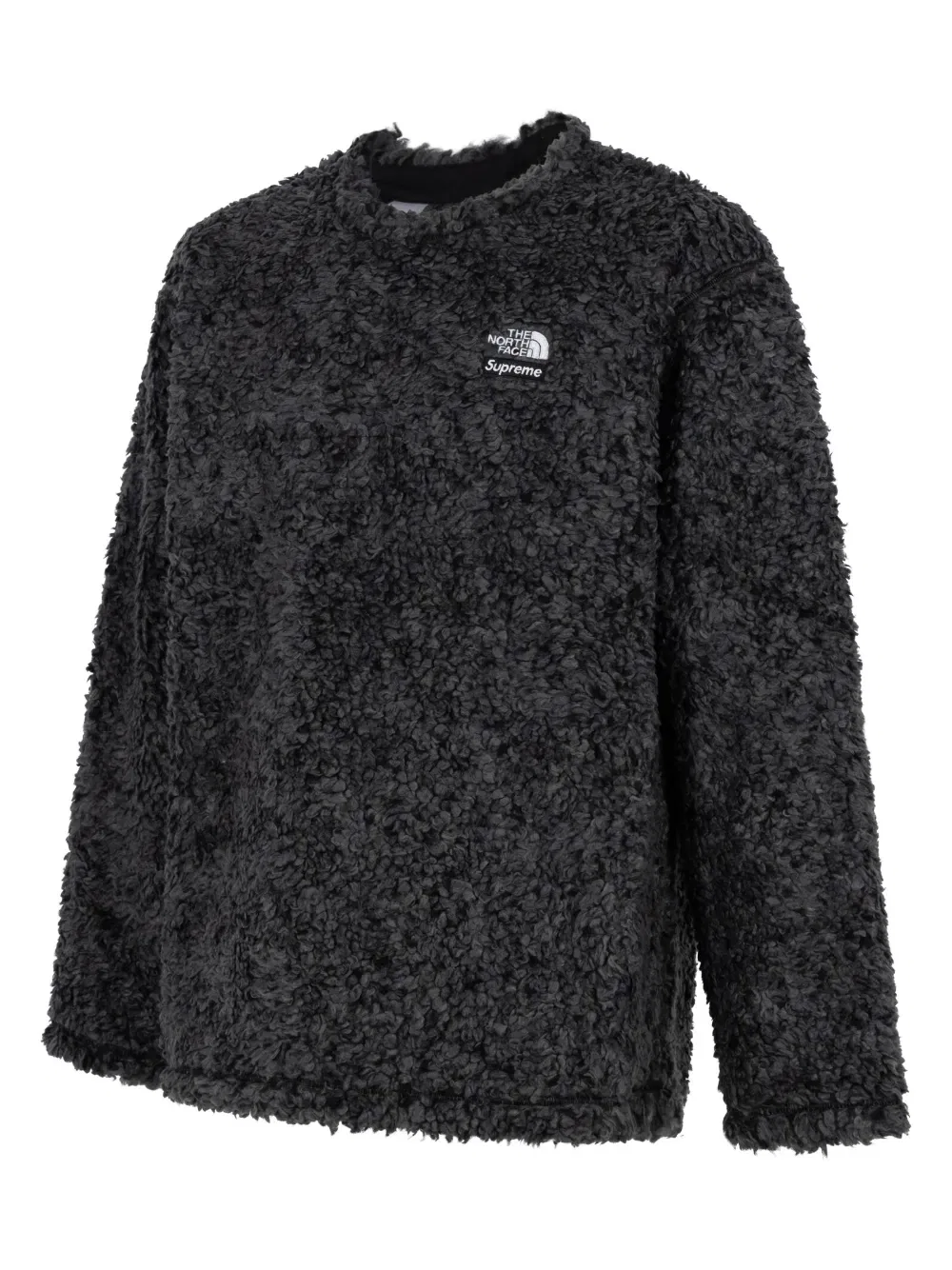Джемпер из флиса с высоким ворсом "черный" от The North Face Supreme — фото 3