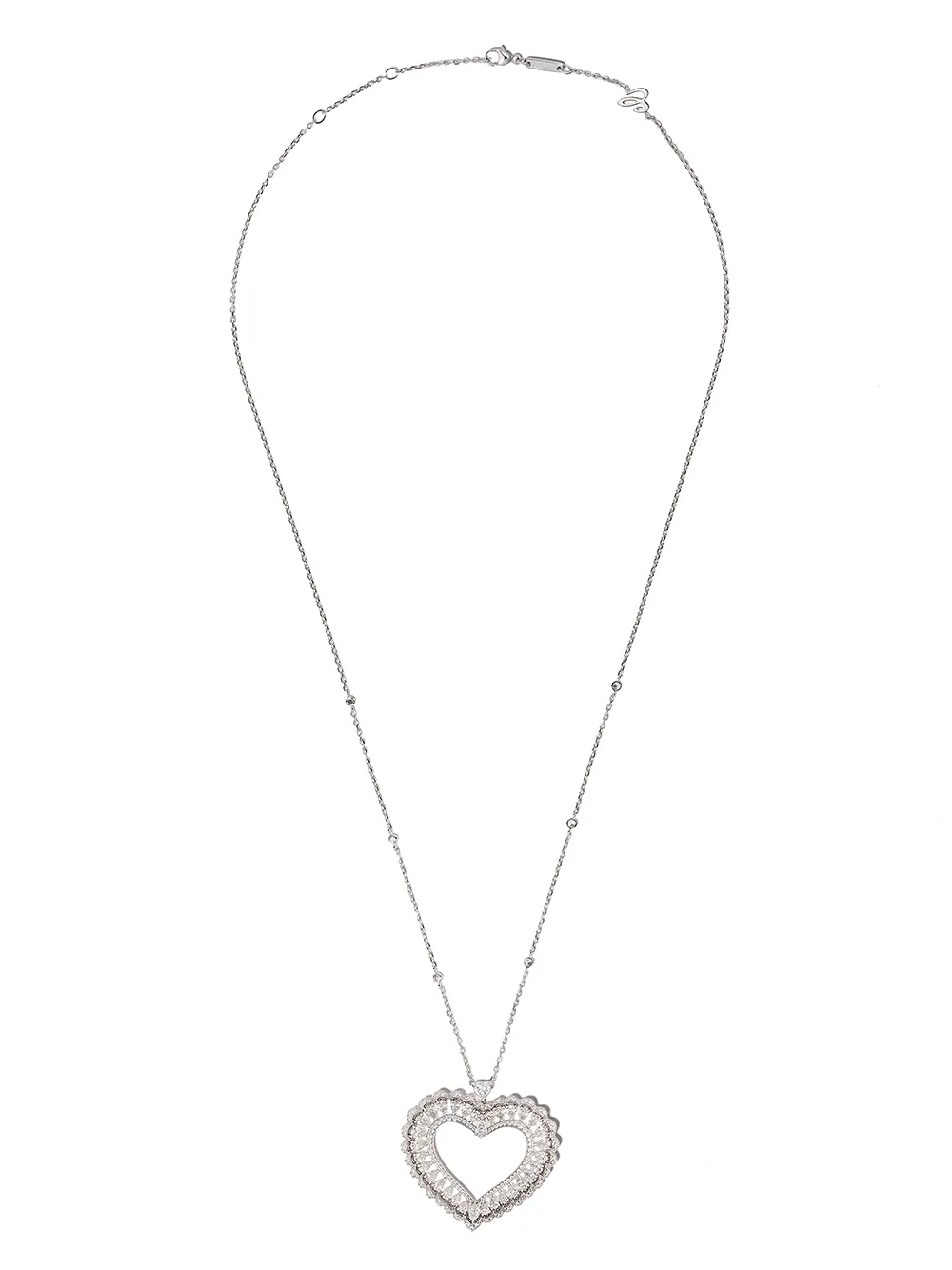 

Колье Precious Lace Cœur из белого золота с бриллиантами Chopard