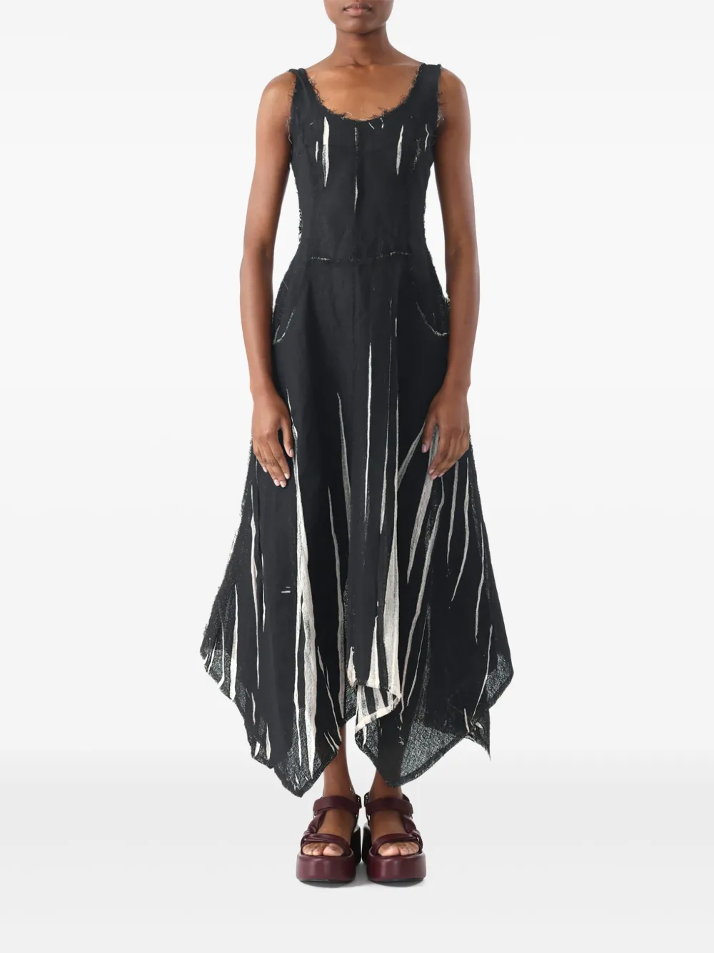 

Платье с принтом Jason Wu Collection, черный