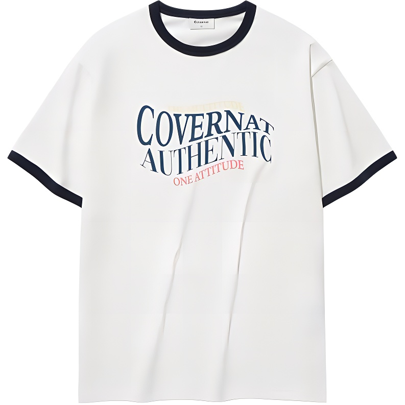 

COVERNAT Футболка SS25 мужская белая, Белый, COVERNAT Футболка SS25 мужская белая