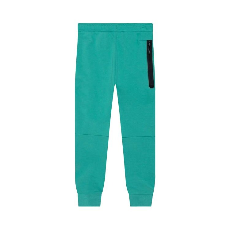 Джоггеры Nike Sportswear Tech Fleece Joggers Mineral Teal/Black, зеленый — фото 2