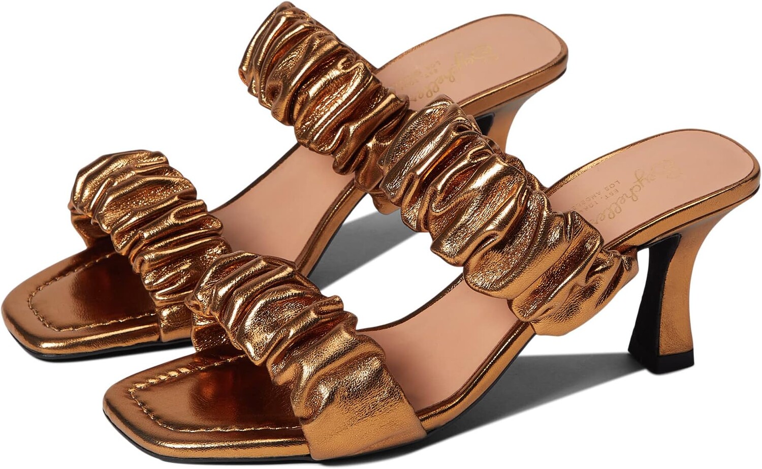 

Босоножки Leeward Seychelles, цвет Gold Metallic