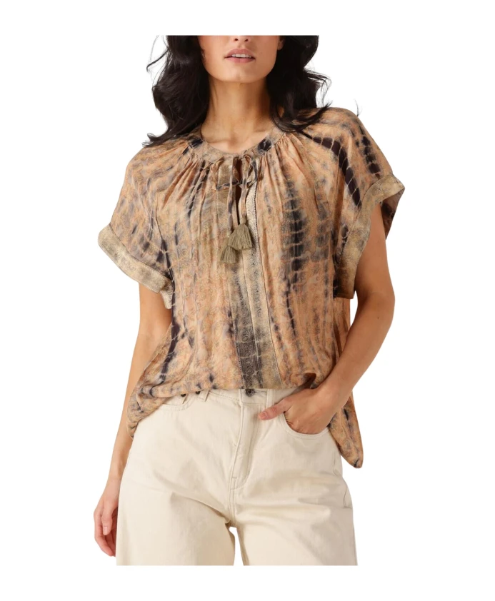 

Свободная блузка из батика Summum Woman, мультиколор