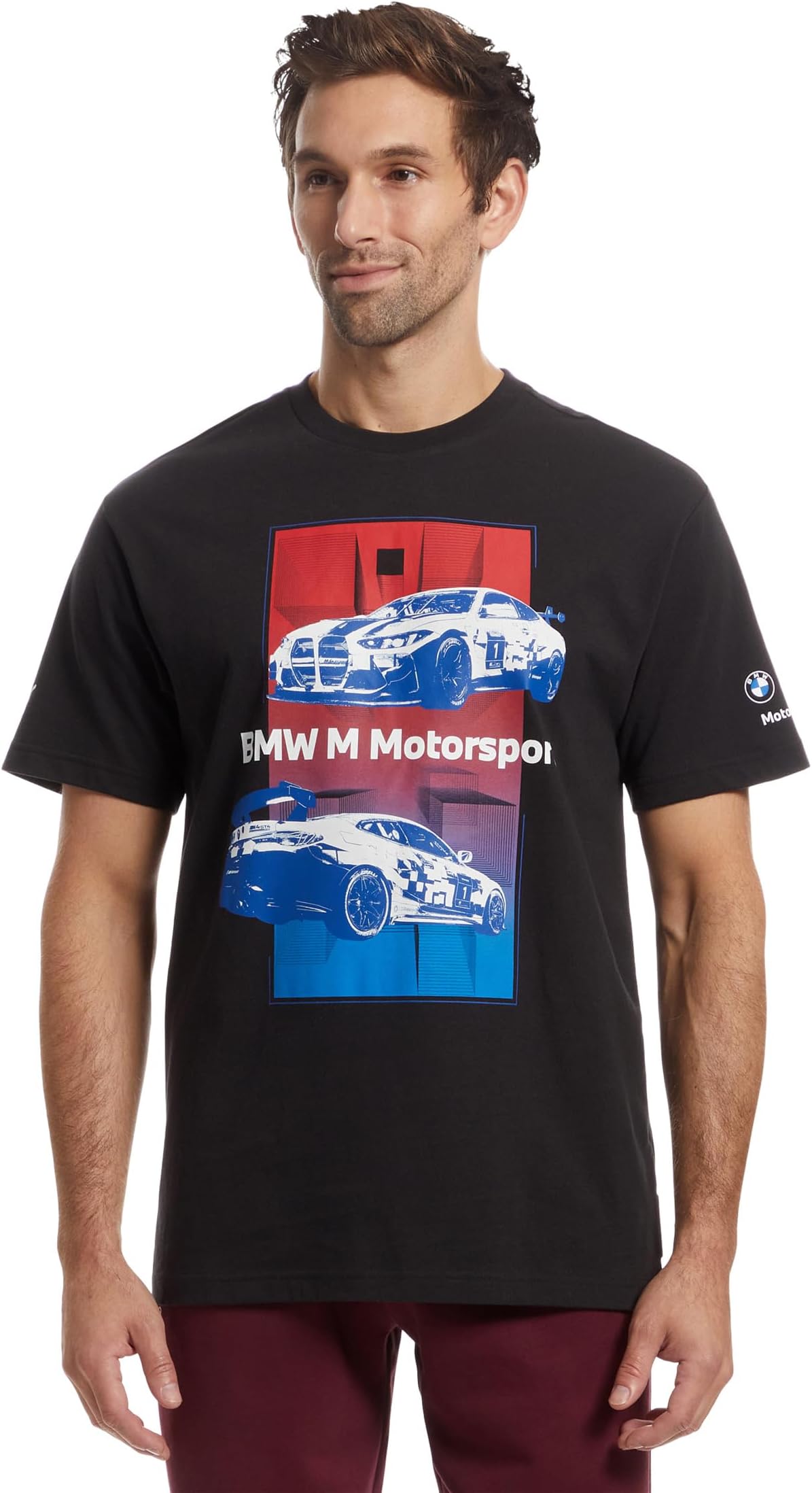 

Футболка PUMA BMW M Motorsport Graphic T-Shirt, цвет Puma Black 3AH25