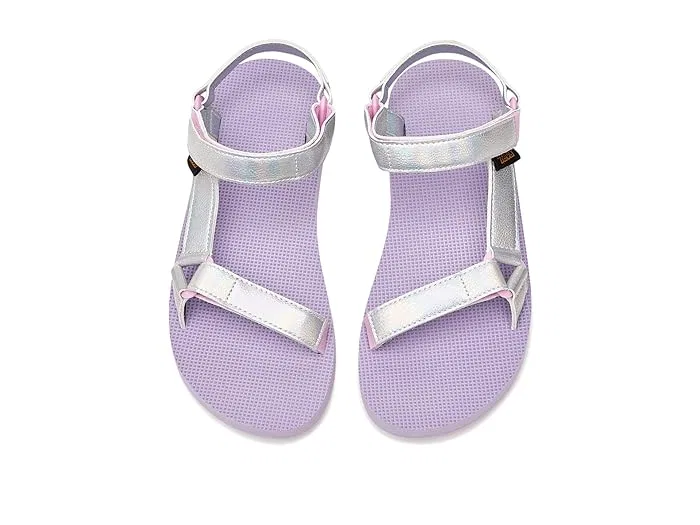 Сандалии блестящие Original Universal Shine Teva Kids, Pirouette — фото 3
