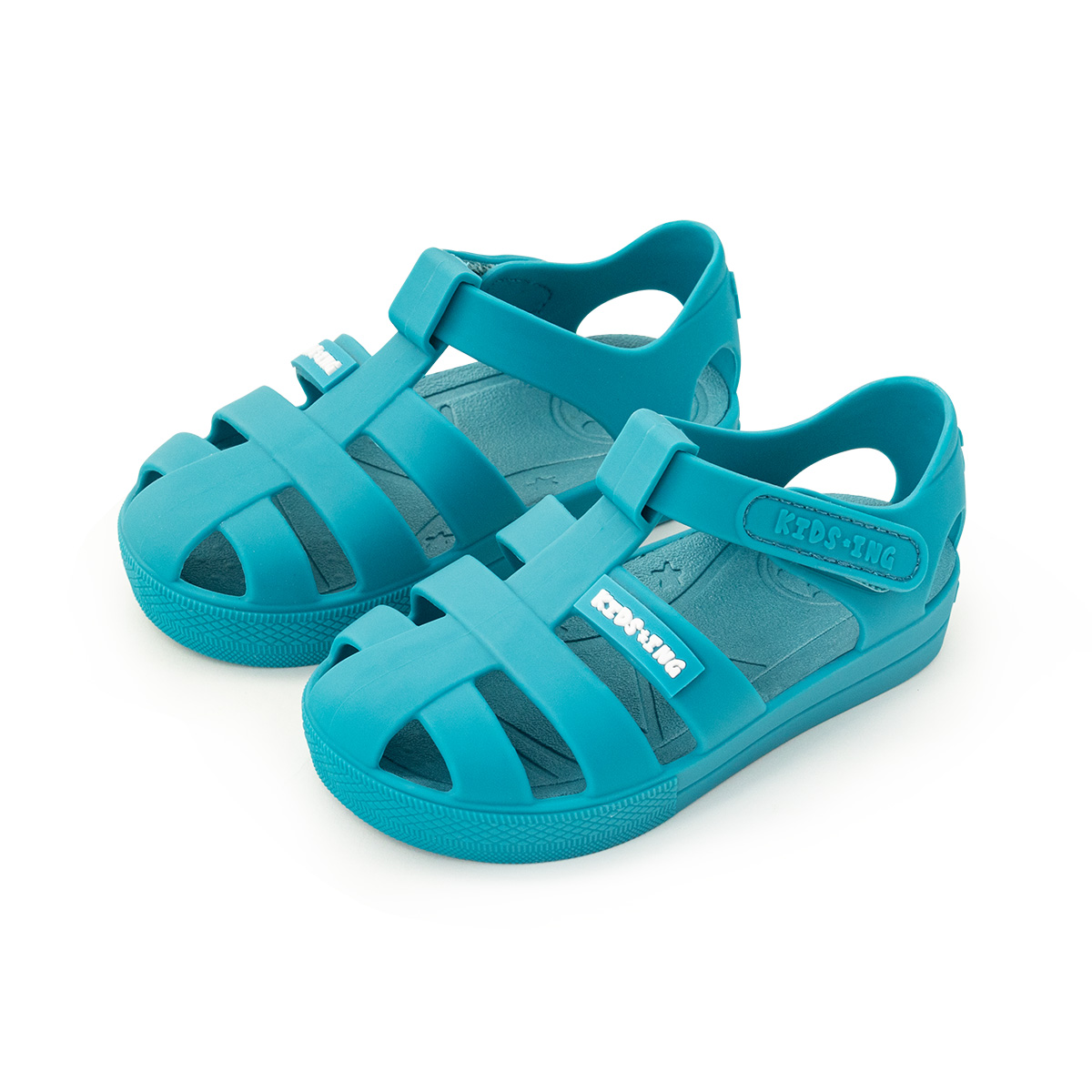 Римские желейные туфли low top сандалии kids KIDSING, кремовый — фото 3