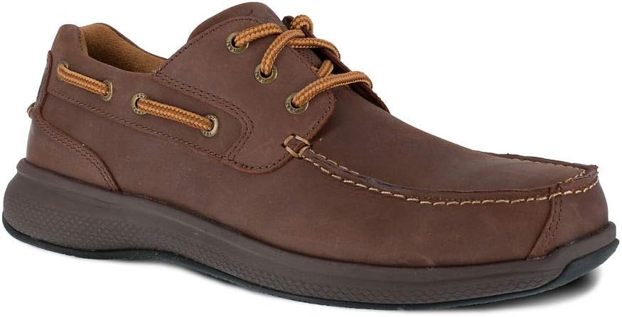 

Мужские оксфорды Florsheim Work Bayside Slip-On ST, коричневый