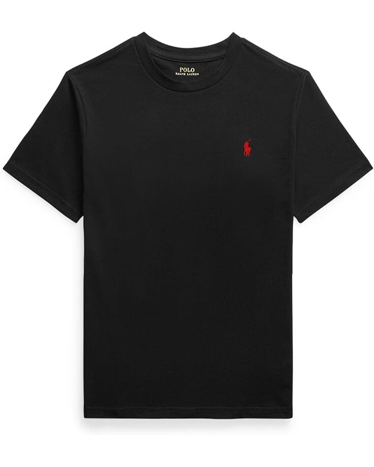 

Толстовка Polo Ralph Lauren Kids Short Sleeve Jersey T-Shirt, цвет Polo Black