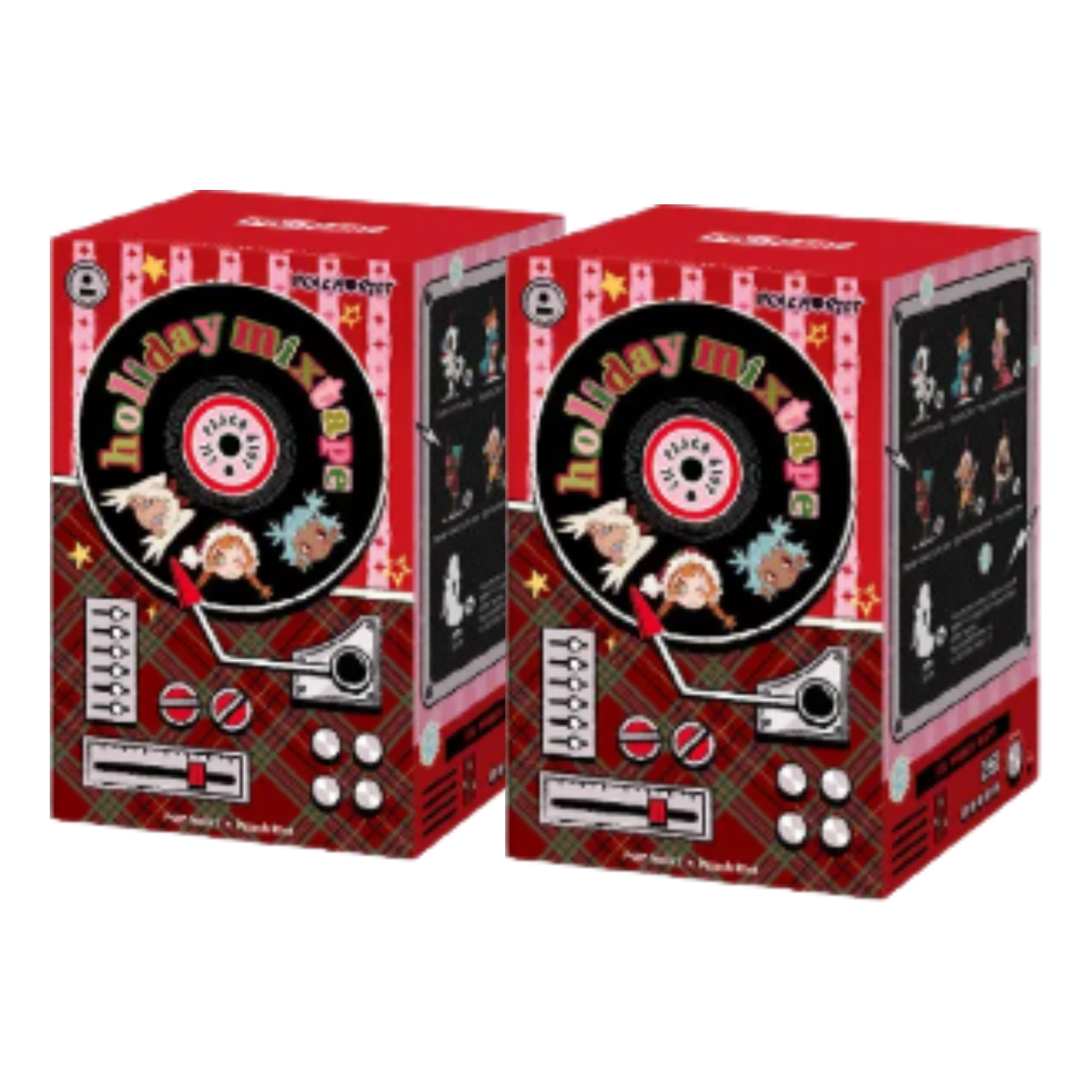 

Фигурка Lil Peach Riot Holiday Mixtape Series от Pop Mart, запечатанные коробки (2 слепых бокса)