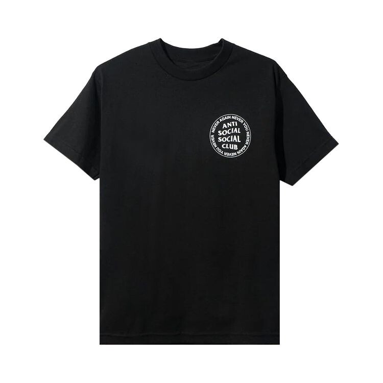 

Футболка Anti Social Social Club Never Again Tee Black, черный