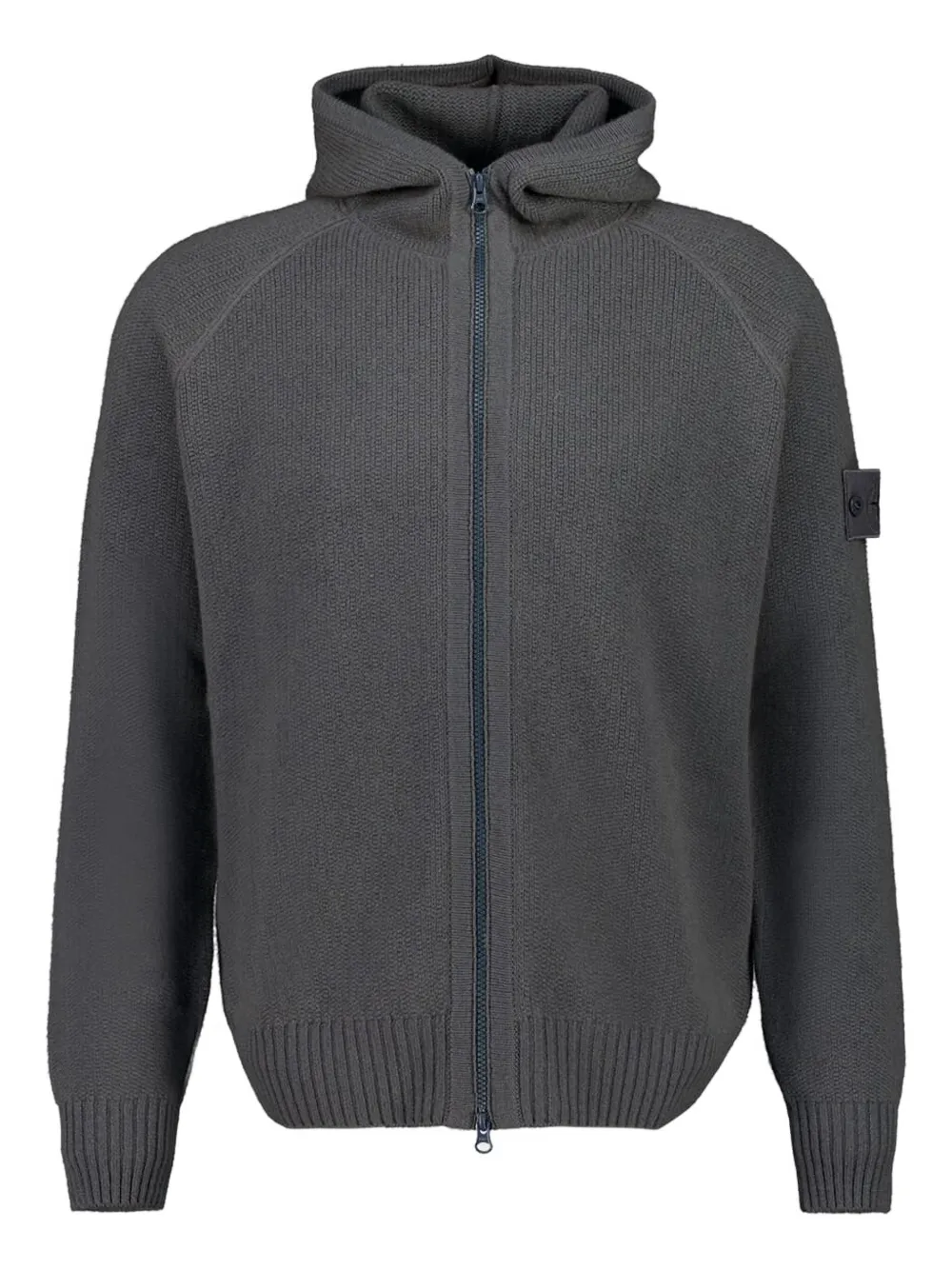 

Толстовка на молнии Ghost Stone Island, серый