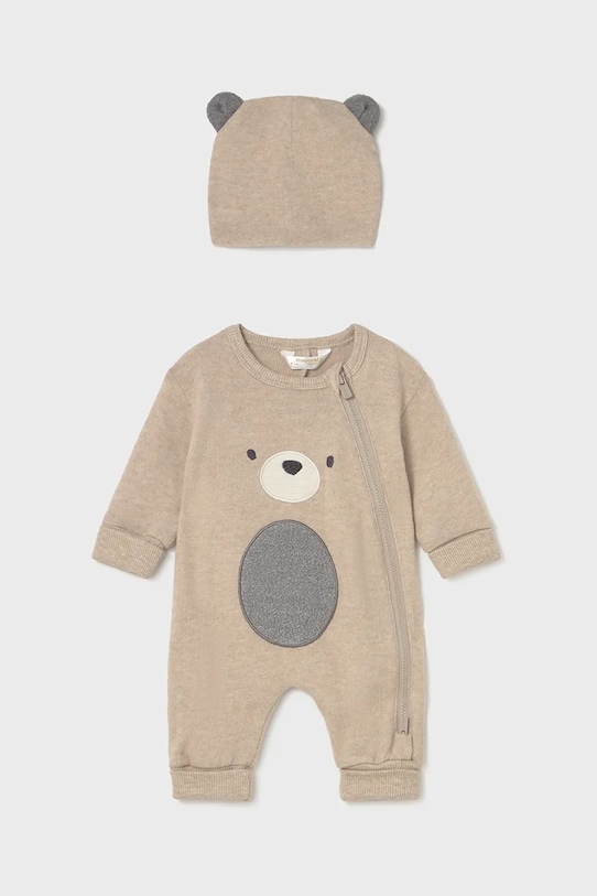 

Детский комбинезон-пижама Mayoral Newborn, коричневый