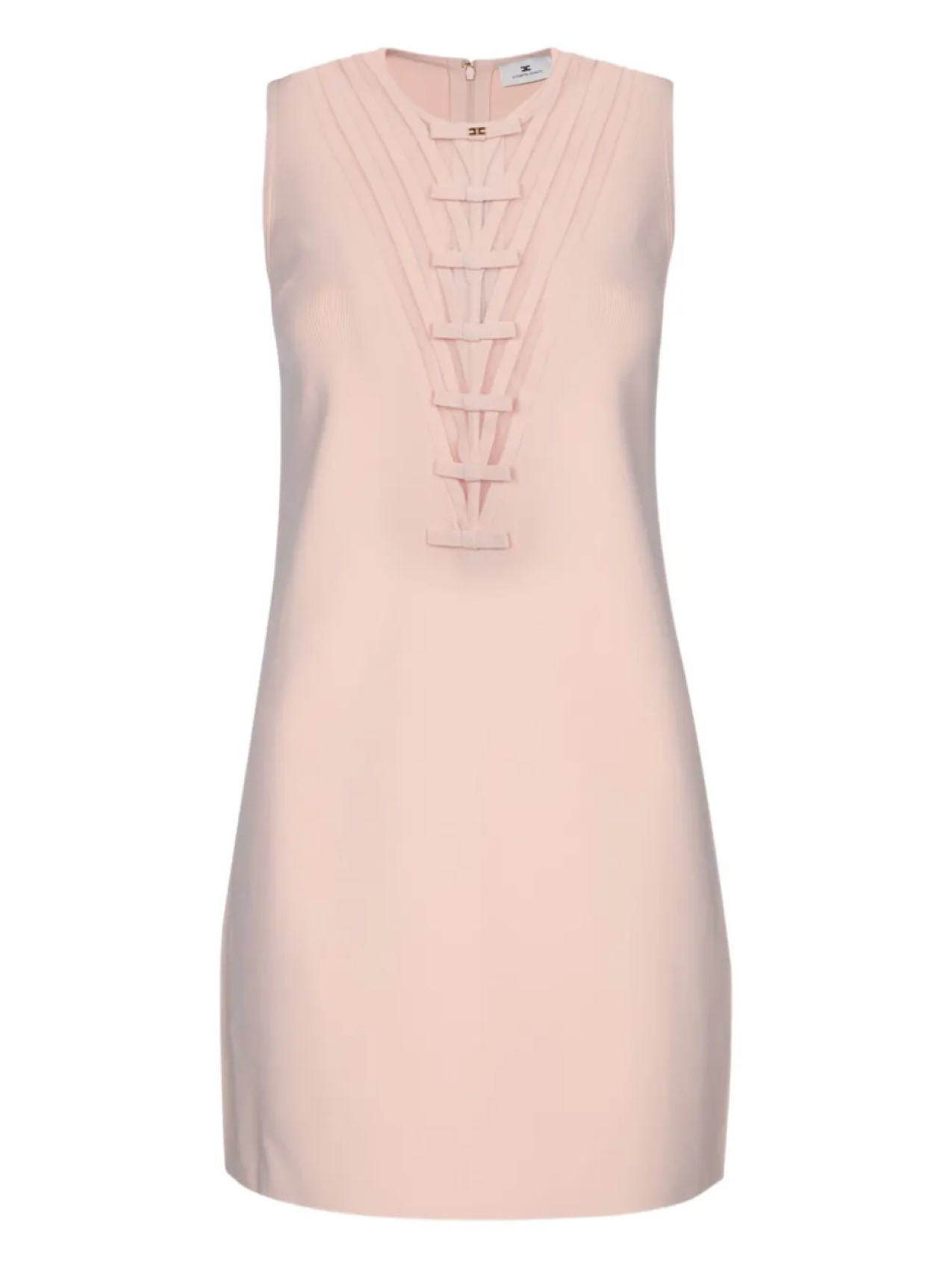 

Платье без рукавов Elisabetta Franchi, розовый