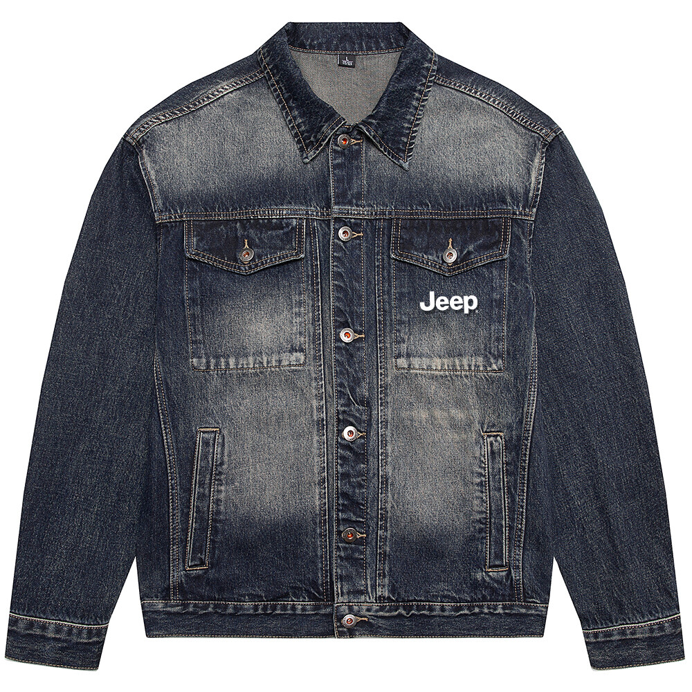 

Джинсовая куртка унисекс Jeep, цвет Royal Blue