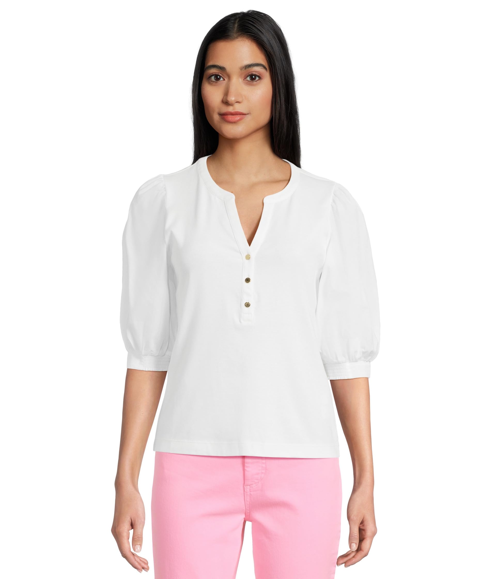 

Топ Lilly Pulitzer Ronson Knit Top, цвет Resort White