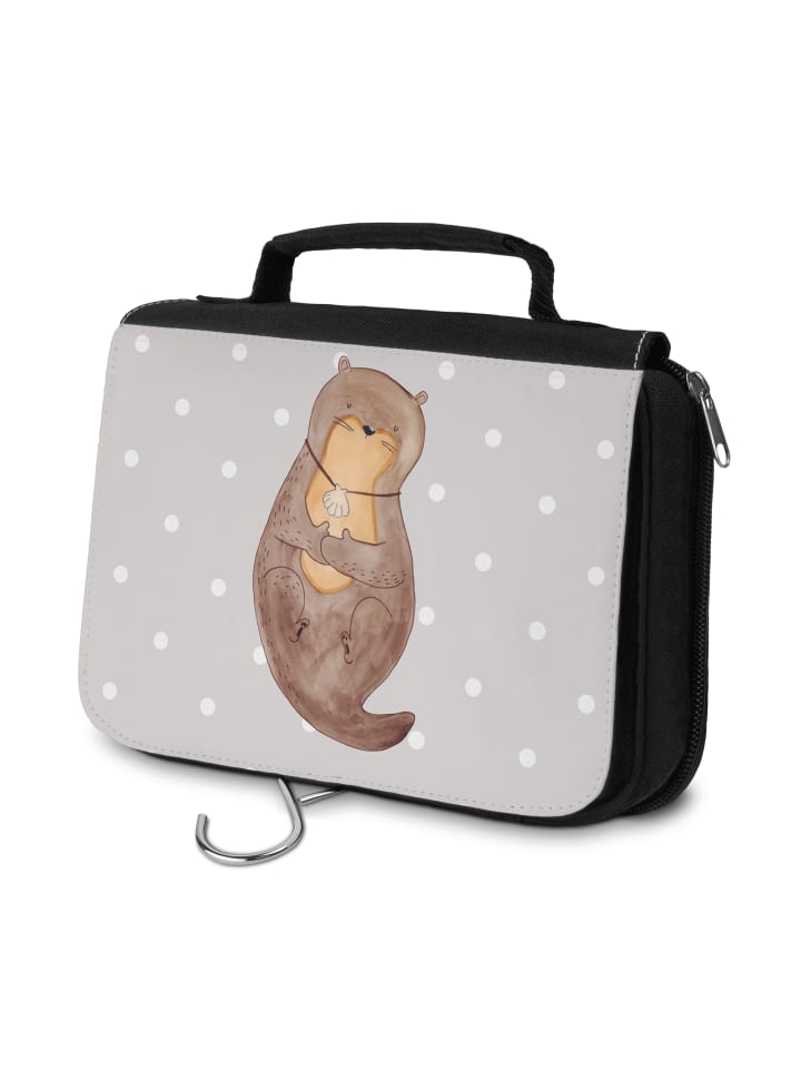 

Mr. & Mrs. Panda Косметичка Otter Shell без надписи, пастельно-серый цвет