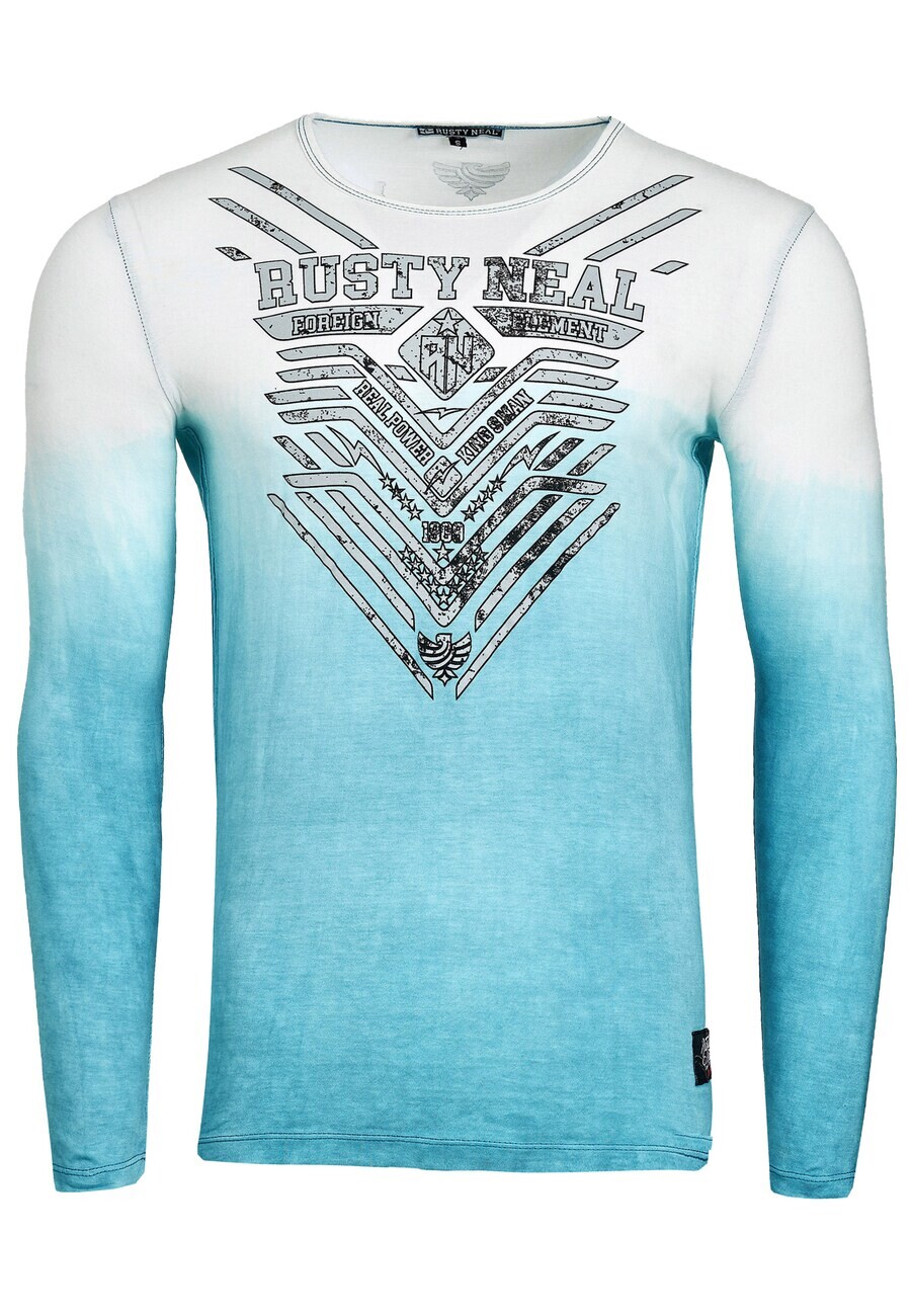 

Лонгслив Rusty Neal Shirt, небесно-синий