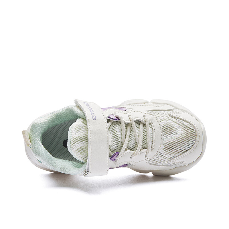 Детские кеды Kids Low-top Белый/Фиолетовый Erke Kids, фиолетовый — фото 4