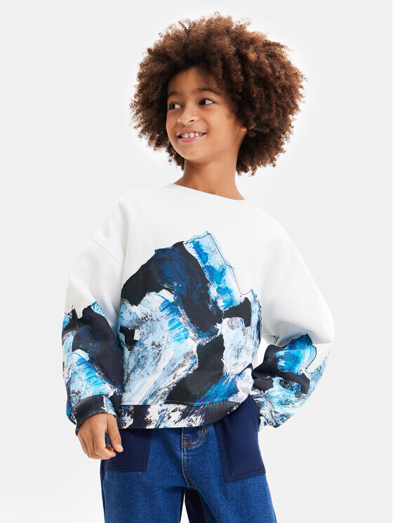 

Толстовка обычного кроя Desigual, белый