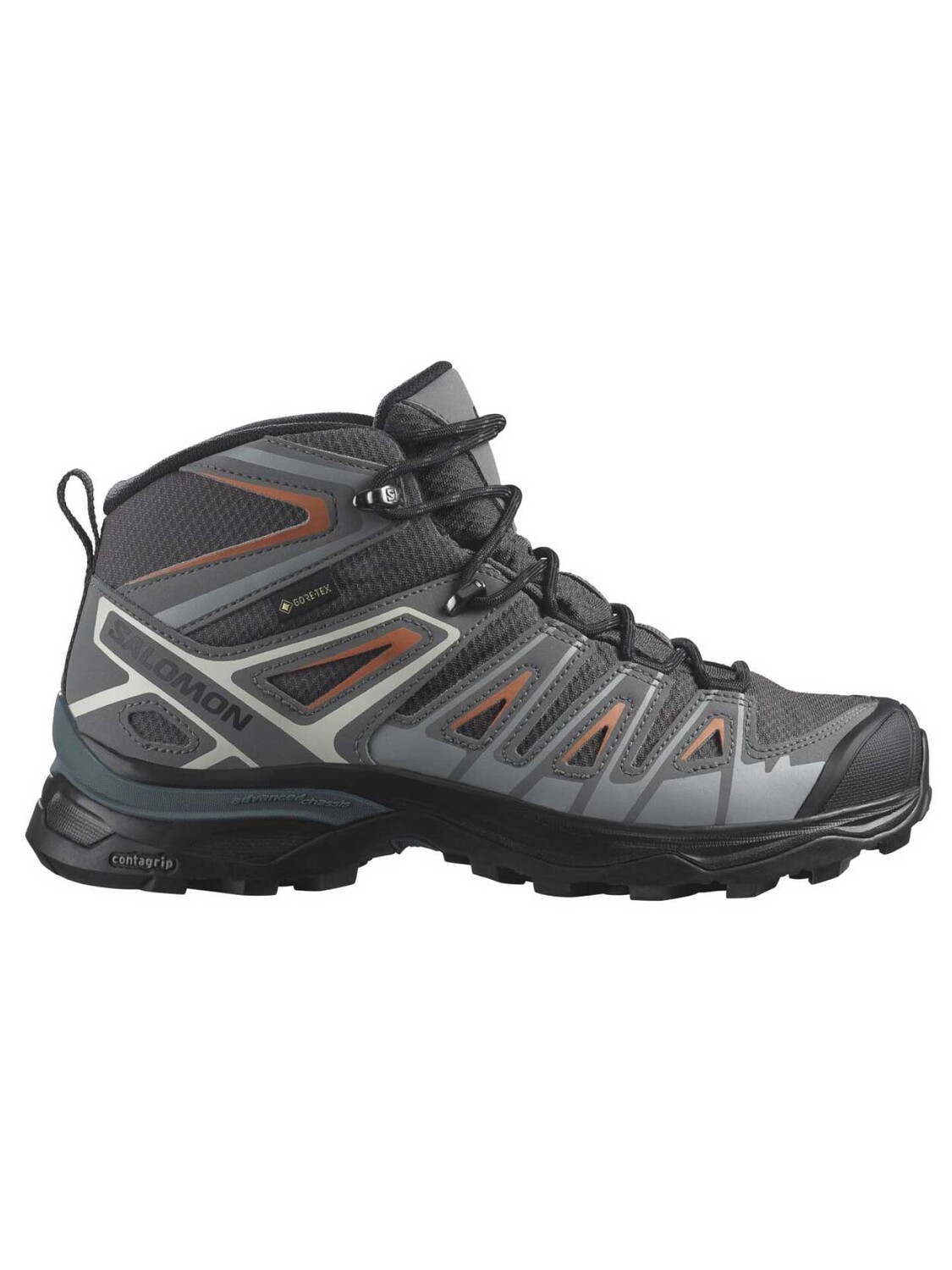 

Походные ботинки Salomon X ULTRA PIONEER MID GTX W, серый