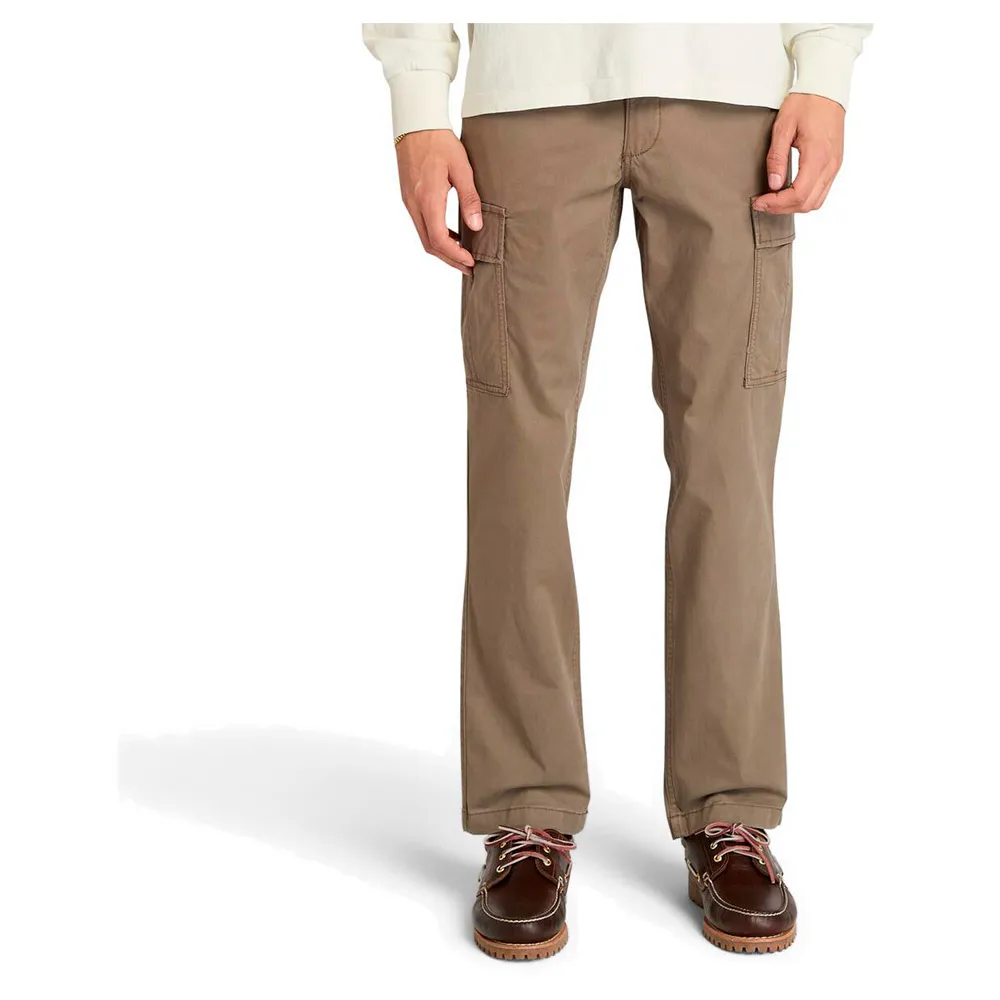 

Брюки карго Timberland Brookline Twill, бежевый