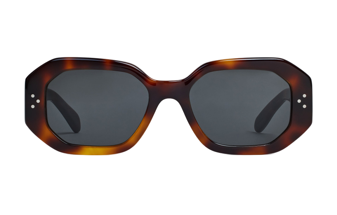 CELINE Солнцезащитные очки женские коричневые, Brown — фото 4