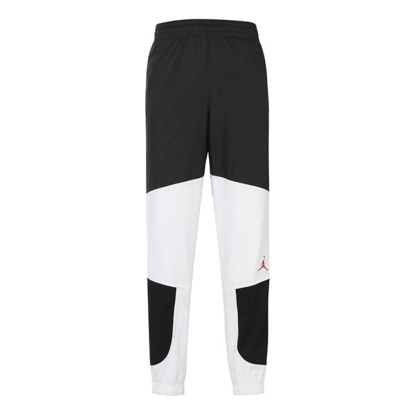 

Спортивные штаны Air Jordan Air 11 Black White Splicing Sports Pants Long Pants Black White Colorblock, белый